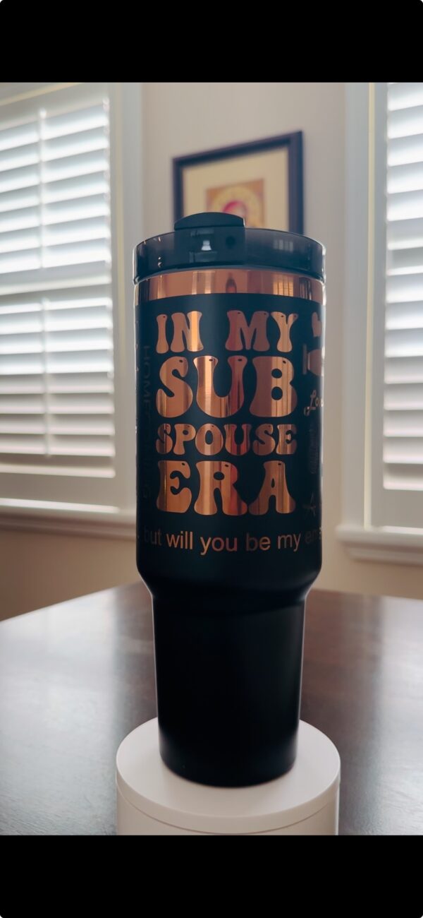 Blooming Possibilities Sub Spouse Era Tumbler